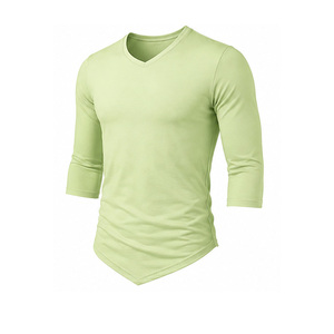 T-shirt de sport pour homme, performance, séchage rapide, extensible, respirant, entraînement, vêtements de sport, logo personnalisé, fabricant sur mesure - Product Image 4
