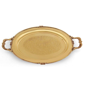 Plateau en laiton de qualité supérieure pour chocolats, organisateur de table pour mariage, vaisselle décorative, rangement pour chocolats et desserts - Product Image 5