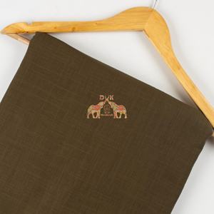 Dernière collection de tissus en coton uni teint, doux et respirant pour la décoration intérieure et les vêtements, chemises pour hommes - Product Image 4