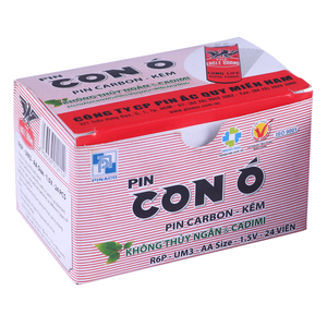 Paquete de 24 Pilas AA de 1.5V R6P de Carbono Zinc, Pilas Secas de Larga Duración para Juguetes con Control Remoto y Linternas - Product Image 1