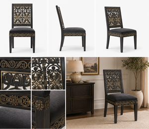 Best Selling Handmade Wooden Dining Chair for Home & Hotel Dining Space Everyday <b>Seating</b> Comfort Wholesale Price - Product Image 6