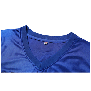 Maillot de football américain personnalisé pour adulte, manches courtes, imprimé, tailles sur mesure, séchage rapide, respirant, pour homme - Product Image 3
