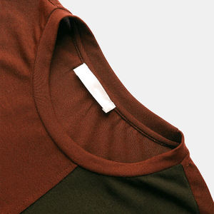 Patchwork Color Block Men T Shirt Oversized <b>Short</b> Sleeve Pocket Cotton Casual Streetwear Tee - Product Image 3