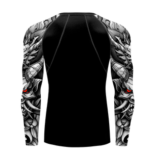 Camisetas Deportivas de Compresión para Hombre, Manga Larga, Secado Rápido, Elásticas en 4 Direcciones, Tallas Grandes, Sin Costuras, para Gimnasio - Product Image 2