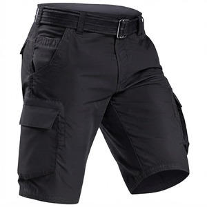 Shorts Cargo Homme Décontractés en Coton Tricoté 100% Taille Mi-Haute Respirant Séchage Rapide Léger avec Braguette Zippée – En Stock – Grande Vente - Product Image 2
