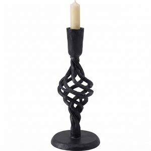 Candelabros de Hierro Forjado con Diseño de Espiral para Decoración del Hogar, Bodas, Fiestas, Candelabros Hechos a Mano para Mesa - Product Image 6
