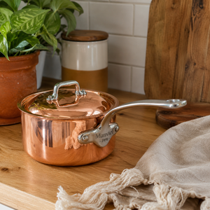 Cacerola de Cobre Premium con Tapa y Asa de Acero Inoxidable, Olla de Cobre para Cocina, Utensilios de Cocina de Cobre, OEM, ODM, Venta al por Mayor, Exportación - Product Image 3