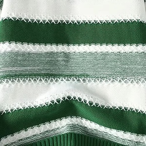Pull-over en tricot uni vert pour homme, anti-rétrécissement, séchage rapide, manches longues, vêtements d'hiver 2027 - Product Image 6
