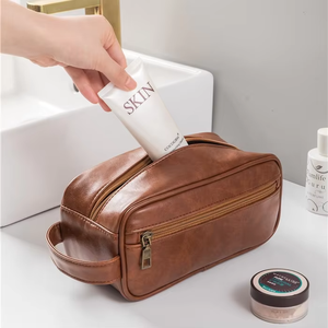 2026-27 Custom <b>Men</b> PVC Zipper <b>for</b> Bag Luxury Cosmetics <b>Pouch</b> Eco-Friendly Portable <b>for</b> Travel By URBANGAZER - Product Image 5