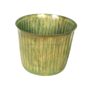 Jardinière de fleurs en laiton de créateur pour la maison et le restaurant Décoration de jardin Accessoires pour pots floraux - Product Image 4