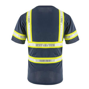 T-shirts haute visibilité, nouveau design, construction réfléchissante, t-shirt de sécurité à manches courtes, t-shirt de sécurité routière réfléchissant pour hommes - Product Image 1