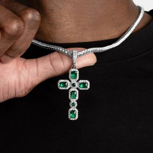 Luxury <b>Mens</b> Lab Grown <b>Diamond</b> <b>Chain</b> Pendant Gold Rose Gold White Gold Silver Designer Fine Jewelry Gift - Product Image 4