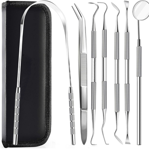 ชุดอุปกรณ์อุดฟันแบบมืออาชีพ พร้อมเครื่องมือสแตนเลสสำหรับการวางและขึ้นรูปวัสดุคอมโพสิต - Product Image 1