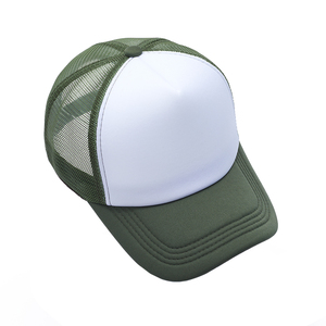 Custom Trucker <b>Hat</b> Sports Cap Sponge 5-Panel Mesh Foam Cap Custom Logo Embroidery Print Performance PolyesterCotton - Product Image 3