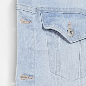 Veste en jean pour homme sur mesure, best-seller, dernier design, prix abordable, en vente - Product Image 6