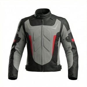 Chaqueta de Motociclista de Cuero Genuino para Hombre de la Mejor Calidad, Nueva Colección de Invierno, Chaquetas de Motocicleta con Protecciones Desmontables Personalizadas - Product Image 1