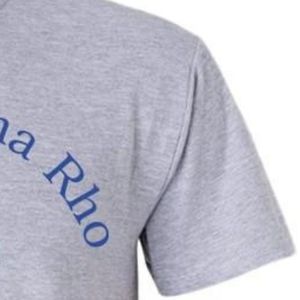 T-shirt graphique Sigma Gamma Rho, classique, à manches courtes, en coton, col rond, unisexe, avec lettres grecques, haut de sororité, vêtement personnalisé - Product Image 5