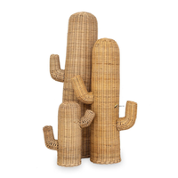 Panier à jouets multifonctionnel en rotin naturel coloré, écologique, de forme ovale, pour la chambre des enfants, vente en gros KV NATURAL HOME