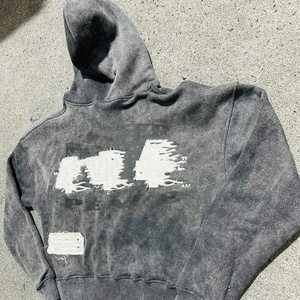 Nouvelle Arrivée - Sweat à Capuche Homme Personnalisé en Polaire Effet Vieilli - Séchage Rapide & Respirant 100% Coton Style Formel - Product Image 3