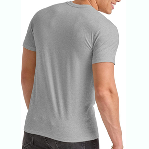 Camisetas para hombre más vendidas, informales, suaves, para fitness, ropa de casa, cuello redondo, manga corta, a precio asequible. - Product Image 5