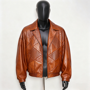 ARTIZ INTERNATIONAL Womens Unisex Pure <b>Leather</b> Eco-Friendly Windproof Streetwear Custom Insulated <b>Winter</b> <b>Jacket</b> - Product Image 5