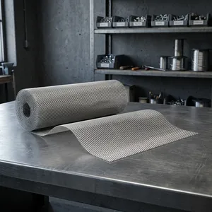 Rollo de Malla Expandida de Aluminio para Rejilla de Refrigeración y Protector de Condensador HVAC, Rejilla de Ventilación para Sistemas de Refrigeración de Precisión - Product Image 1