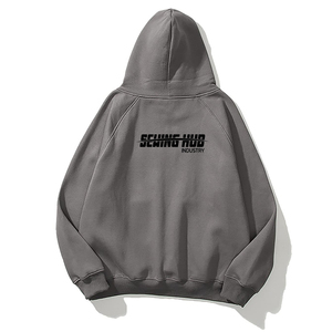 Hoodie décontracté Streetwera à épaules tombantes, respirant, écologique, tricoté, pour l'extérieur, toucher doux, prix bas, pour femme - Product Image 2