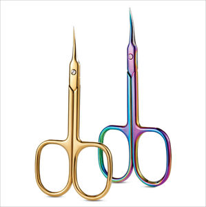 Ciseaux à ongles et à cuticules courbés russes professionnels Sharp, en acier inoxydable, par Sharp Professional - Product Image 2