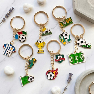 Porte-clés Émaillé Classique Personnalisé Échiquier en Stock, Pièces d'Échecs Rétro Roi, Cheval, Tour, Cadeau Jeu de Société - Product Image 2
