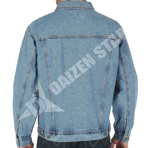 Men's Classic Denim Jacket Regular Fit Acid Wash Stonewashed Eco-Friendly Cotton Button Closure Casual Streetwear Vintage Formal - Product Image 2
