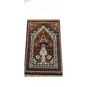 Alfombra de Oración Namaz de Poliéster Suave 28x46, Diseño Digital Jakarta, para Uso en Mezquitas y Hogares, Venta al Por Mayor - Product Image 3