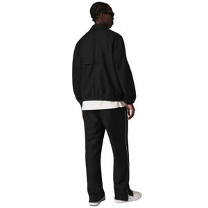 Smart Piped <b>Track</b> <b>Jacket</b> & Jogger Set <b>for</b> <b>Men</b> Casual Streetwear Sweatpants with Zip <b>Jacket</b> Tracksuit Fashion Set in Black - Product Image 6