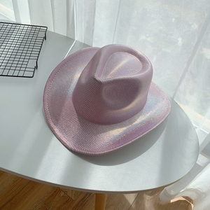 Sombrero Fedora de Estilo Étnico Retro Occidental con Estampado de Personajes, Sombrero de Vaquero con Cinta, Impermeable, para Uso Casual, de Verano, al Aire Libre y para Negocios - Product Image 2