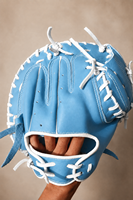 Guantes de Béisbol Ajustables de Cuero, Antideslizantes, Cómodos, con Protección UV, para Exteriores
