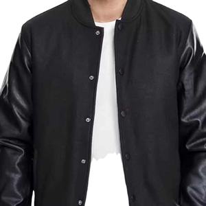 Chaqueta Varsity de Lana para Hombre, a la Moda, Resistente, para Invierno, Se Aceptan Pedidos al Por Mayor, 2026 - Product Image 3