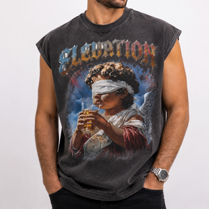Camiseta sin Mangas Premium Personalizada para Hombre, 230 g/m², 100% Algodón, Resistente al Encogimiento, Transpirable, para Gimnasio, Venta al Por Mayor - Product Image 2