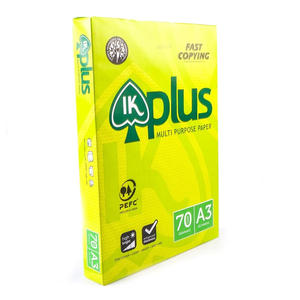 Fournitures de papeterie de qualité supérieure avec papier copie A4 Ik Plus pour les acheteurs en gros, surface lisse, qualité supérieure, feuilles 100 % blanches - Product Image 6