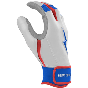 OEM Custom Baseball Batting Gloves Premium Cabretta Leather Anti-Slip Grip Lightweight Adult Youth Sports Gloves - Product Image 3