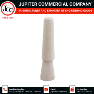 ล้อขัดสำหรับเครื่องเพชรพลอยและโลหะขัดเงามาตรฐาน CE สีขาวแหวนขนสัตว์แบบพรีเมี่ยม - Product Image 4