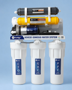 Système d'osmose inverse sous évier, débit de 10, 25, 35 LPH, 5 étapes, surveillance TDS, purificateur d'eau électrique 24W, en plastique - Product Image 1
