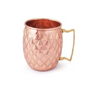 Taza de Cóctel de Cobre de Diseño Duradero, Taza Moscow Mule para Bar, Cocina, Mesa de Comedor - Product Image 2