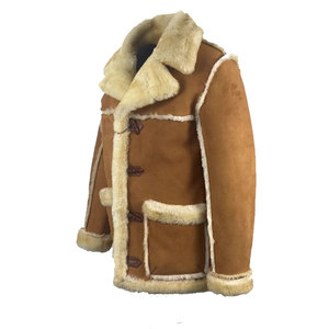 Veste pour homme, manteau d'hiver marron, fourrure, grande taille, fabrication professionnelle, qualité supérieure, coupe-vent, manteau d'hiver décontracté - Product Image 4