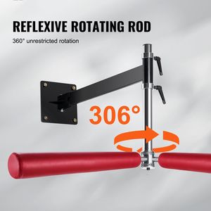 Barra Girevole Regolabile per Allenamento di Velocità e Coordinazione nel Boxe - Montaggio a Parete - Product Image 2