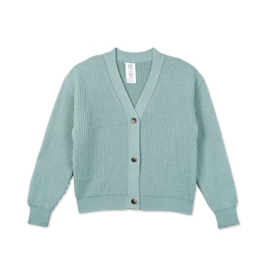 Simple Casual Winter <b>Cardigan</b> 3 Button V-Neck Solid Color Knitted 100% Acrylic OEM ODM Accepted Anti-Wrinkle Drop Shoulder Cable - Product Image 2