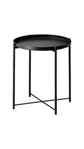 Mesa Auxiliar Metálica de Diseño Equilibrado para una Colocación Armoniosa Junto al Sofá, Creando una Utilidad Práctica y Artística - Product Image 5