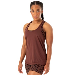 Tops cortos para correr de entrenamiento físico para mujer, chaleco deportivo informal de talla grande de secado rápido, chaleco de hombro para Yoga, camisetas sin mangas transpirables - Product Image 4