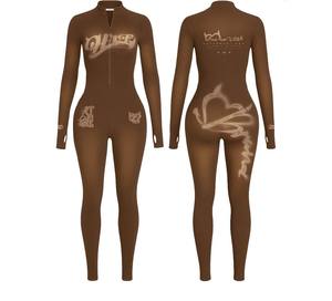 Ensembles de Yoga et d'Entraînement de Haute Qualité 2026 pour Femmes – Survêtement Printemps Coupe Slim Veste et Pantalon de Jogging – Tenue de Sport et Fitness 2 Pièces - Product Image 4