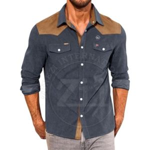 Camisas FR Recién Llegadas, Estampadas con Paisley/Hawaii, Ligeras, con Broches de Perla/Botones, Camisas FR NFPA2112 EN11612 FRC Resistentes al Fuego - Product Image 6