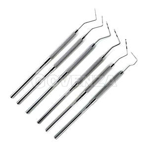 Lot de 6 sondes dentaires en acier inoxydable Williams CP11 CP12, instrument parodontal, détartreur oral - Product Image 6