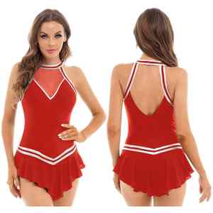 ชุดเชียร์ลีดเดอร์สำหรับผู้ใหญ่คุณภาพพรีเมียมจากผู้ผลิตชั้นนำ ออกแบบได้ตามต้องการ ระบายอากาศได้ดี สำหรับผู้หญิง - Product Image 2